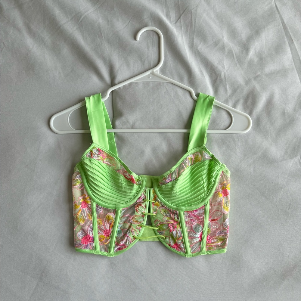 For Love and Lemons Floral Corset